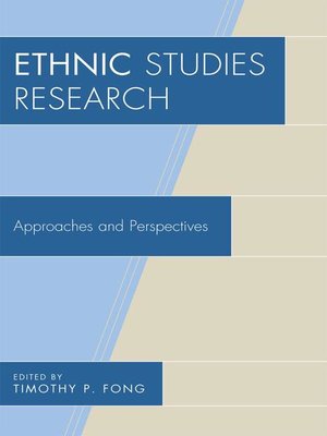 cover image of Ethnic Studies Research